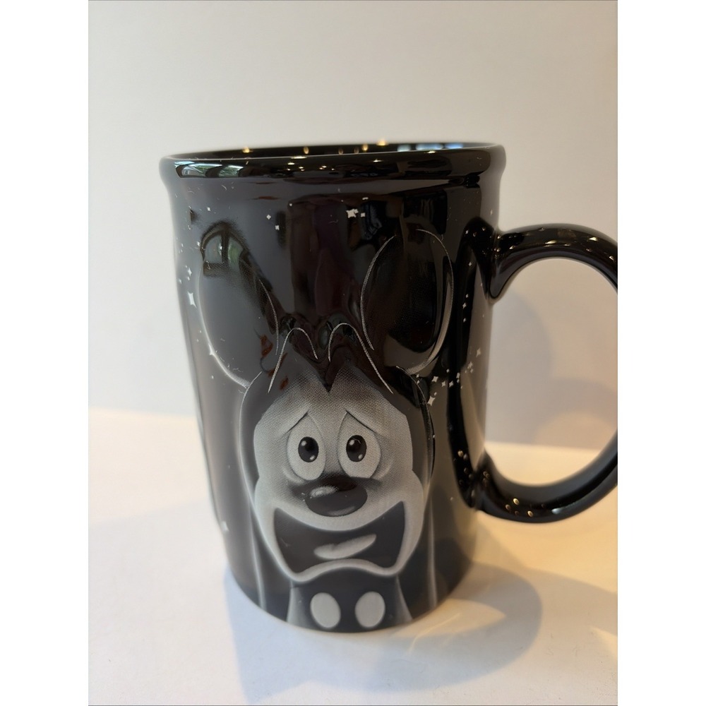 Disney Parks The Twilight Zone Tower Of Terror Mug 16oz. 3D Mickey Donald Goofy
